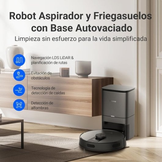 Aspirateur Robot Re4+ Ezv33138 Ezviz - vue 3