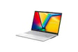 Asus X1504VA-BQ3627W Intel Core 5 120U (15''), 5 GHz SSD 512 Go RAM 16 Go, Intel Graphics, Argent – Clavier AZERTY