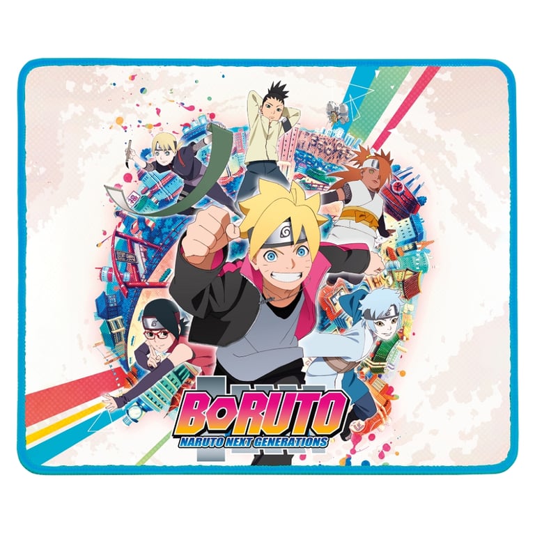 Tapis Souris Konix Boruto World 3328170289757 – Gaming, Antidérapant, 32 x 27 cm