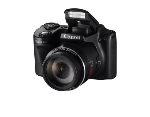 Canon PowerShot SX510 HS 1/2.3'' Appareil photo Bridge 12,1 MP CMOS 4000 x 3000 pixels Noir
