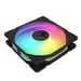 Ventola ASUS TUF Gaming TR120 ARGB - Ventola da 12 cm per case PC in confezione singola Nero