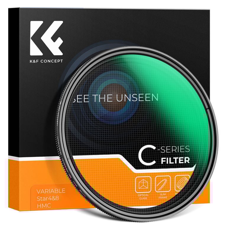 K&F Filtre Nano C 4 8 line star 82mm Neuf