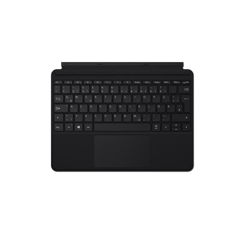 Microsoft Go Type Cover QWERTZ Alemán Negro - Nuevo