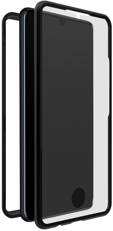 Coque de protection 360° Glass pour Samsung Galaxy A32 5G, noir