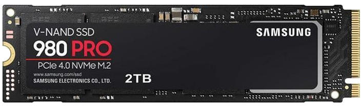 SAMSUNG - SSD Interne - 980 PRO - 2To - M.2 NVMe (MZ-V8P2T0BW)