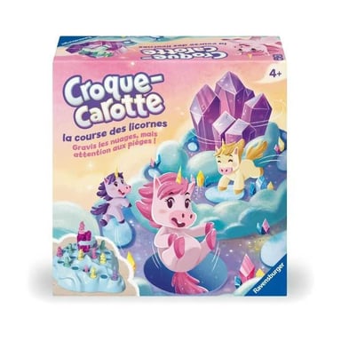 Juego de mesa Croque Carotte Unicornio - Carrera encantada para niños