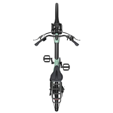 Bicicleta Eléctrica HillMilES MileCity 1 - Motor 250W Batería 36V13Ah Neumáticos 26 Pulgadas Frenos de Disco Mecánicos - Verde