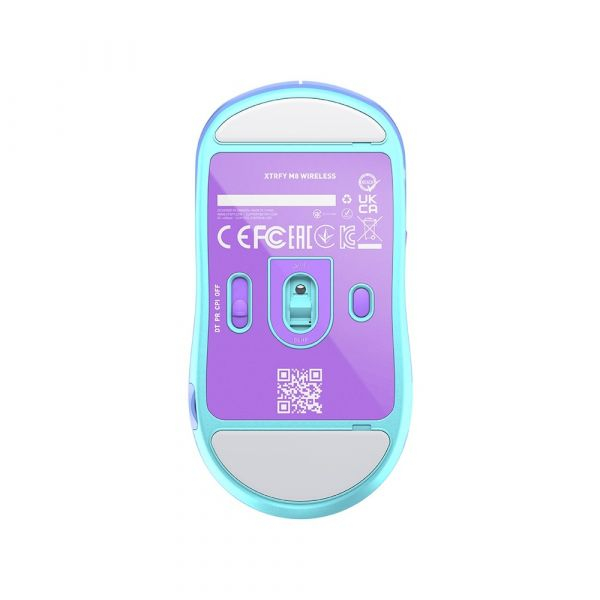 Xtrfy Violette Souris De Jeu Sans Fil M8 - Neuf - Image 4