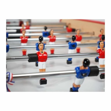 Baby Foot Café de madera natural - Experiencia de juego en familia