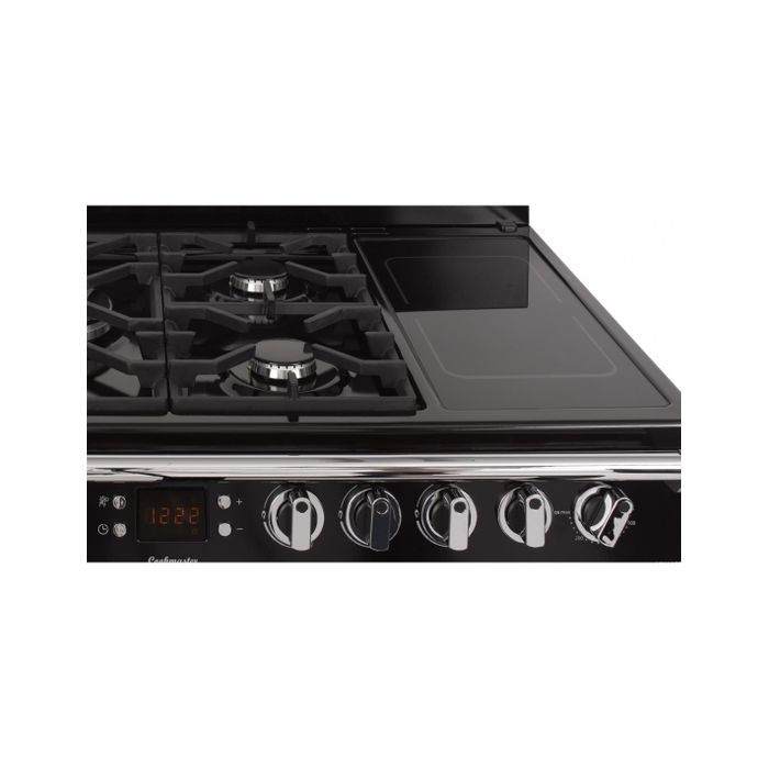 Leisure Cookmaster CK100F324K Cuisinière four à deux étages pose libre largeur : 100 cm profondeur : 60 cm hauteur : 90 cm avec système auto nettoyant classe A - vue 2