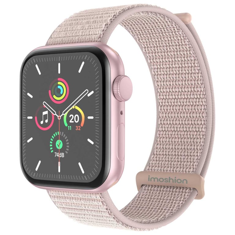 imoshion Bracelet en nylon? pour Apple Watch Series 1 á 10 / SE / Ultra 2 44454649 mm Neuf - vue 10