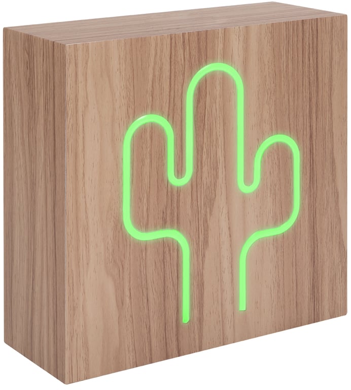 Enceinte Bluetooth BIGBEN INTERACTIVE Neon Cactus Bois Taille - vue 3