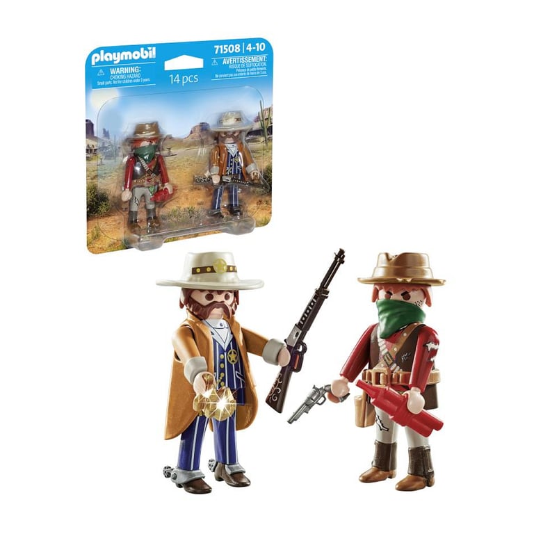Jeu De Construction Sherif Et Bandit Playmobil - vue 2