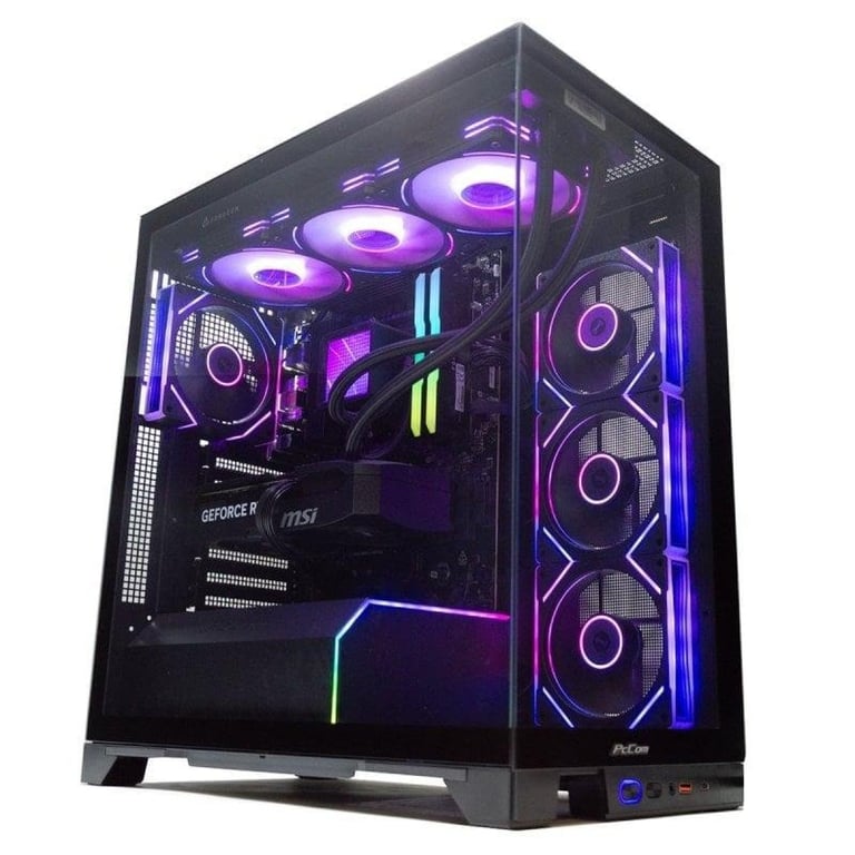 PC de bureau PcCom Imperial AMD Ryzen 7 7800X3D 1TB SSD RTX 5070 Windows 11 Home - vue 4