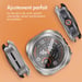 imoshion Coque rigide à couverture complète pour Samsung Galaxy Watch Ultra 2 (2026) - Titanium Gray