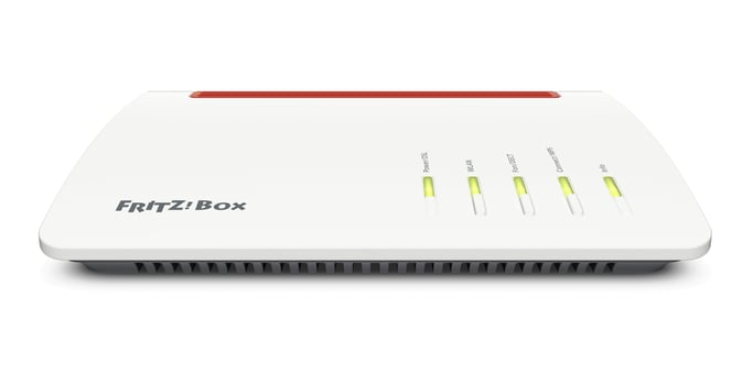 FRITZ!Box 7590 router inalámbrico Gigabit Ethernet Doble banda (2,4 GHz / 5 GHz) Blanco