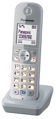 Panasonic KX-TGA681 Telefono DECT Identificazione del chiamante Argento