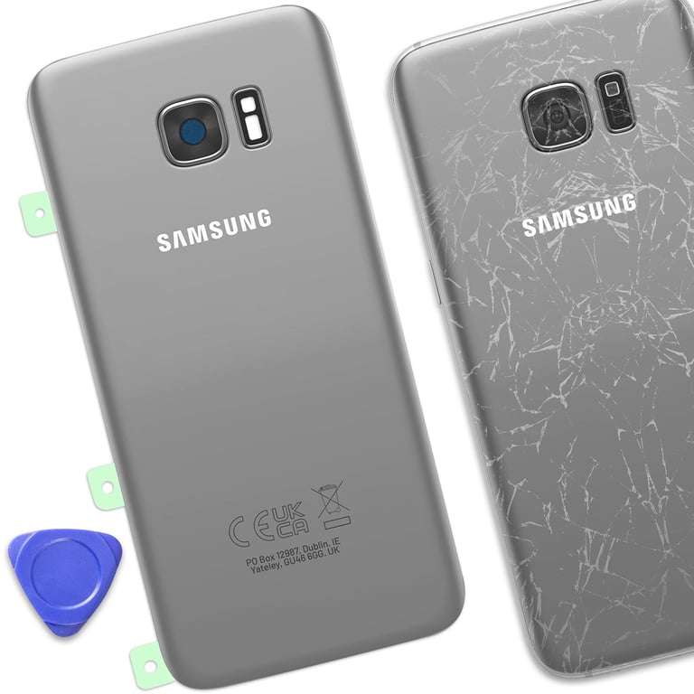 Samsung Cache Batterie Original pour Galaxy S7 edge avec Adhésif Double Face - vue 6