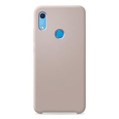 Coque silicone unie Soft Touch Sable rosé compatible Huawei Y6S