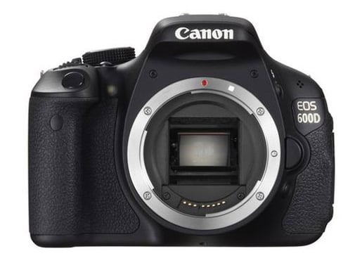 Canon EOS 600D Boîtier d'appareil-photo SLR 18 MP CMOS 5184 x 3456 pixels Noir