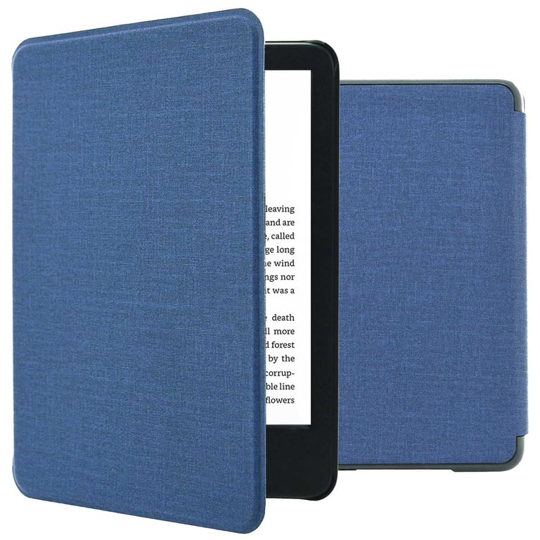 imoshion Étui de liseuse portefeuille Canvas Sleepcover pour Amazon Kindle 2024 / Amazon Kindle 2022 11th gen Neuf - vue 4