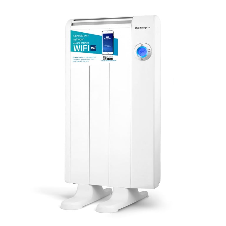 Émetteur Thermique ORBEGOZO 500W – Aluminium, Wi-Fi, LCD
