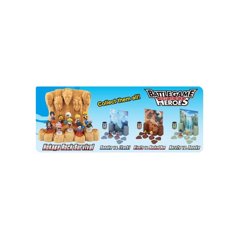 EPOCH Games Naruto Shippuden Hokage Rock Survival Jeu de société et Jouet pour Enfants avec des Figurines dans 'univers de Naruto 7583 - vue 4