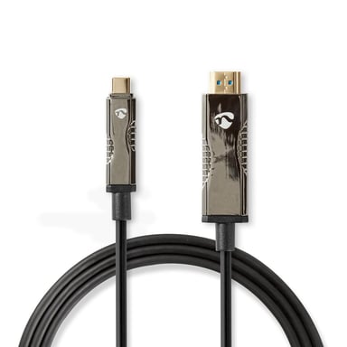 Nedis CCBG6410BK200 câble vidéo et adaptateur 20 m USB C HDMI Noir - Neuf