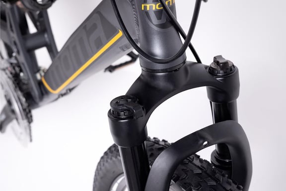 Bicicletta EQX 27,5'' - 5.0 Moma Bikes, Alluminio. SHIMANO 24V, Freni a Disco, Doppie sospensioni