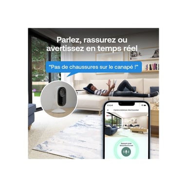 Kit Sécurité Extérieur ARLO Essential 3 2K + Sonnette Vidéo HD blanche