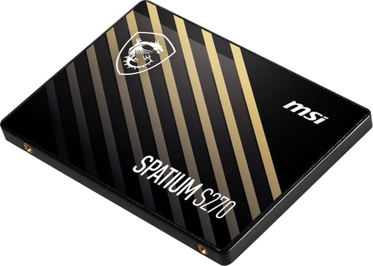 MSI SPATIUM S270 SATA 2.5 480GB disque SSD 2.5'' 480 Go Série ATA III 3D NAND