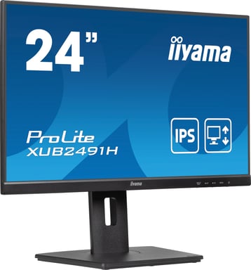 iiyama ProLite XUB2491H-B1 PC a schermo piatto 60,5 cm (23,8'') 1920 x 1080 pixel Full HD LED Nero