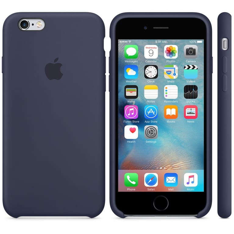 Apple Coque silicone iPhone 66s - vue 4