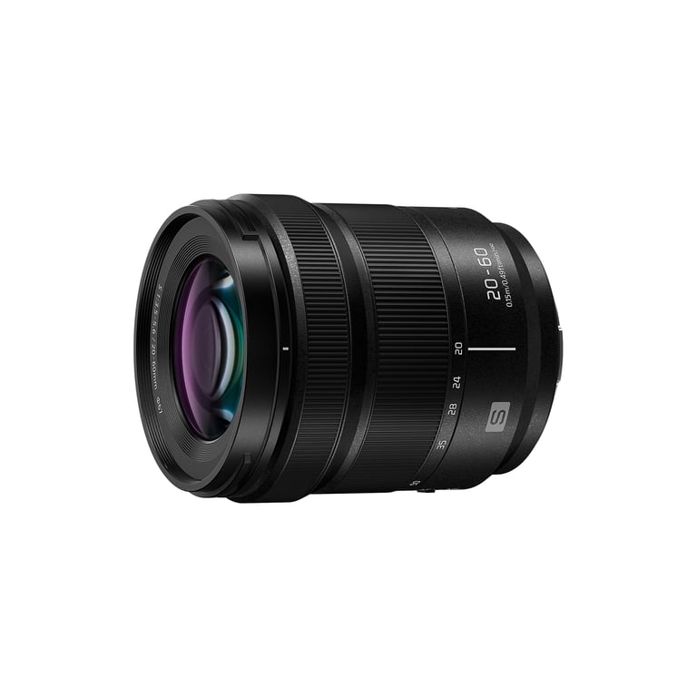 Panasonic LUMIX S 20-60mm F3.5-5.6 MILC Objectif zoom standard Noir - Neuf