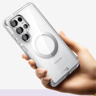 Coque intégrale pour Samsung S25 Ultra Antichoc collection Cosmo Transparent