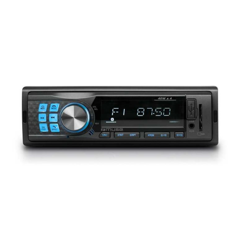 Autoradio Bluetooth Muse M-195 BT – Lecteur SD, USB, Entrée Auxiliaire