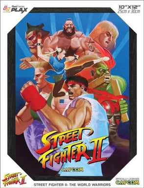 Pixel Frames Plax Street Fighter 2 World Warriors - Marco Lenticular