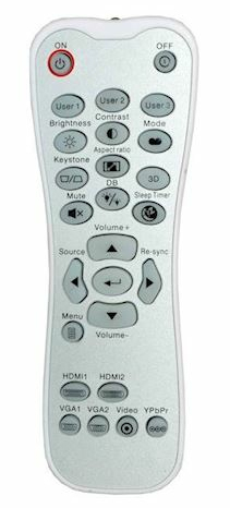 Optoma 4K400x Projecteur DLP 3D 4000 lumens 3840 x 2160 16:9 4K - vue 4