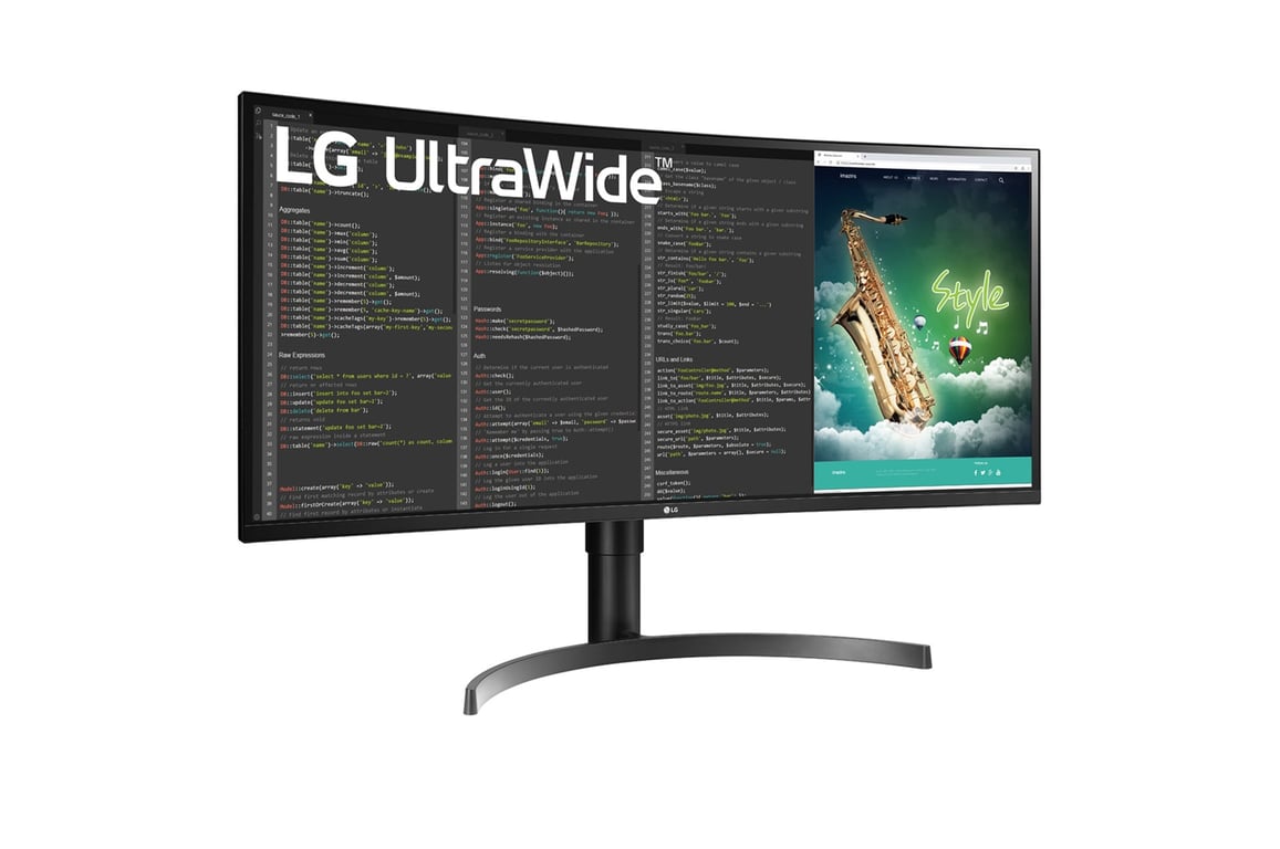 LG 35WN75CP-B.AEU LED display 88,9 cm (35 ) 3440 x 1440 pixels 4K Ultra HD Noir - Neuf