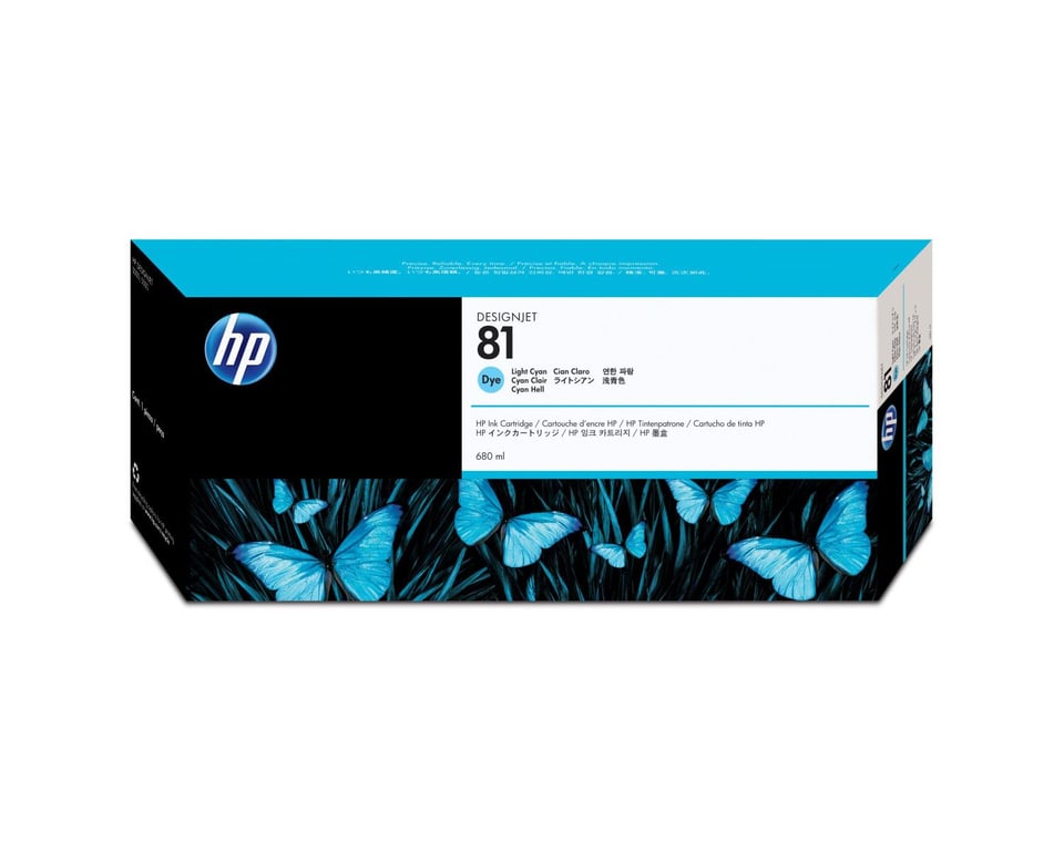 HP HP Ink Cart Cyan 680ml f DesignJet