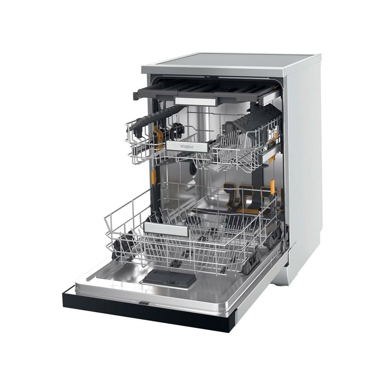 Lave-Vaisselle WHIRLPOOL W7FHS51X MaxiSpace – 15 Couverts, 41 dB, Moteur à Induction - vue 3