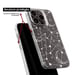 Funda de silicona - Compatible con Google Pixel 8 Pro - diseño lignes etoilees