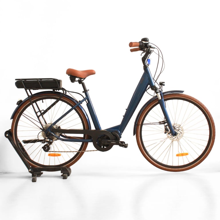 O2 Feel - 25Km/H - Bleu, Marron - 36 V - 10 Ah - 374 Wh - Très Bon État