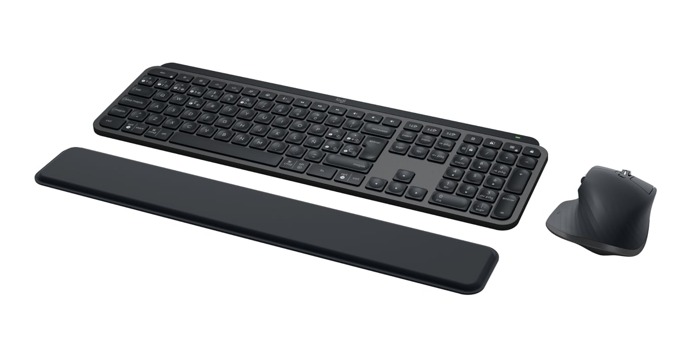 Logitech 920-011610 clavier Souris incluse Bureau Bluetooth QWERTY Espagnole Graphite - Neuf