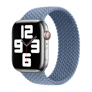 Bracelet Solo tressé pour Apple Watch | 44/45/46/49 mm - Taille 1 - Slate Blue