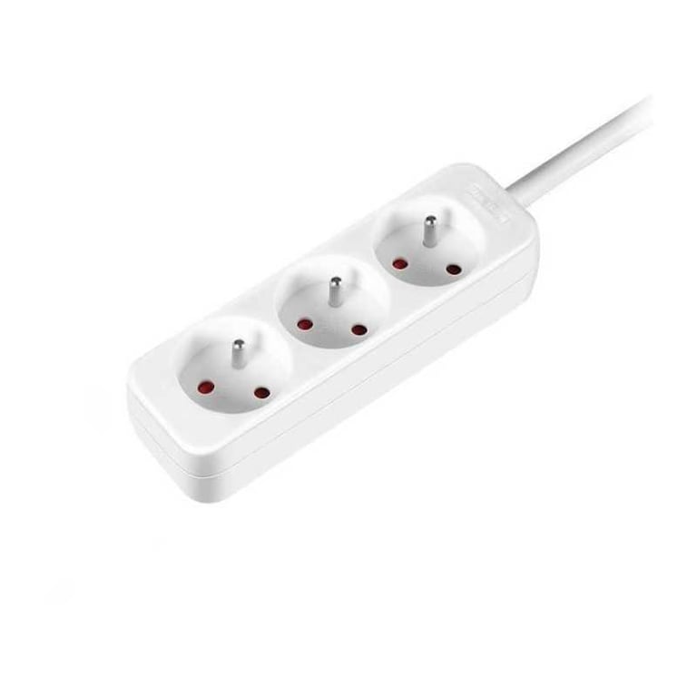 Bloc ménager GAO 3 prises 2P+T Avec protection enfants conforme NF - vue 4