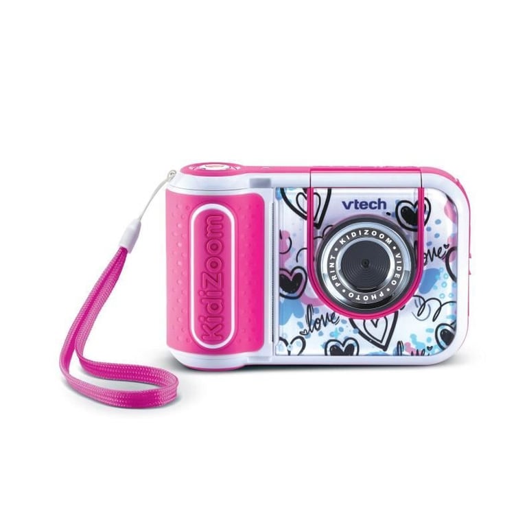 VTech KidiZoom Print Cam Appareil Photo à Impression Instantanée Photo Selfie Vidéo Écran Couleur Filtres et Effets Rigolos Cadeau Enfant Dès Contenu en Français - vue 10