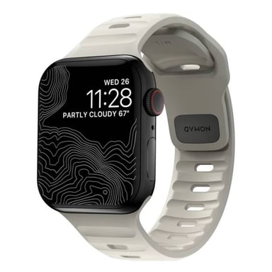 Nomad Correa deportiva para Apple Watch 38/40/41/42 mm Gris