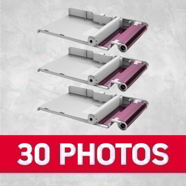 AGFA PHOTO Cartouche et papiers 5 3 x 8 6 cm AMC Compatible AGFA PHOTO Realipix Mini S Realipix Mini P Kodak Mini Printer 2 Kodak Mini Shot