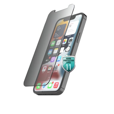 Protector de pantalla de cristal auténtico ''Privacy'' para Apple iPhone 13 mini